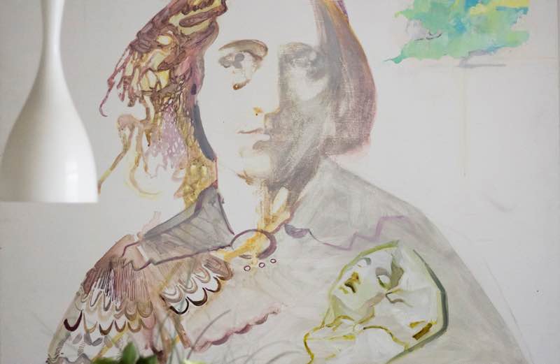 George Eliot by Sarah Pickstone in home of Kate Gibbons | Fabulous Fabsters