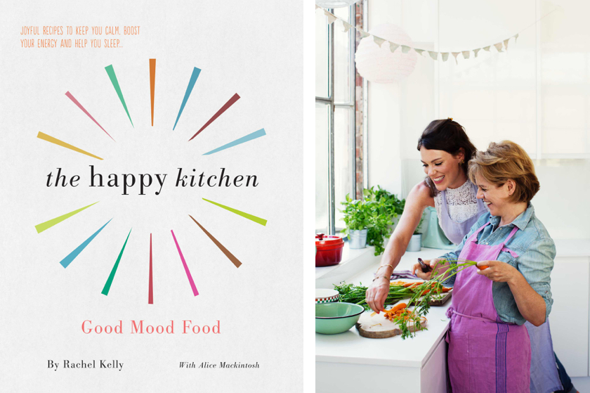 Cover of The Happy Kitchen, Alice Mackintosh and Rachel Kelly, Photo by Laura Edwards