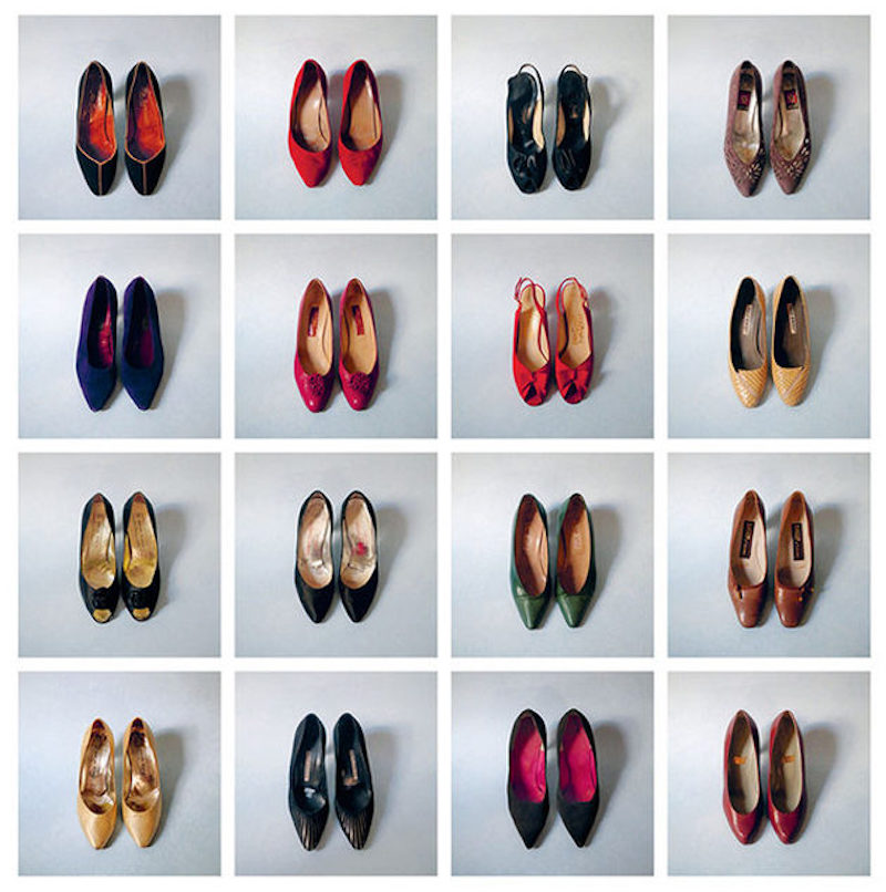 Rows of shoes, wardrobe wisdom